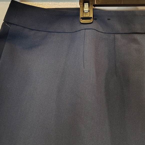 Worthington Dress Pants Trouser High Rise Straight Womens Plus Size 24W Navy - Picture 5 of 12